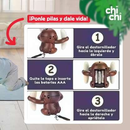 GORILA RODANTE 🐒 Estimula el gateo de tu bebé